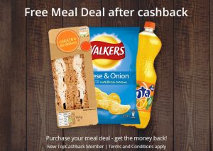 Free Meal Deal after Cashback!