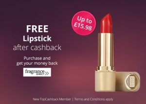 Free Lipstick after Cashback